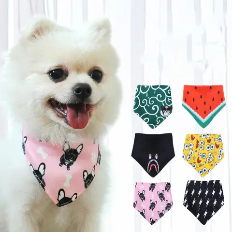 Pet Triangle Scarf Small Dog Bib