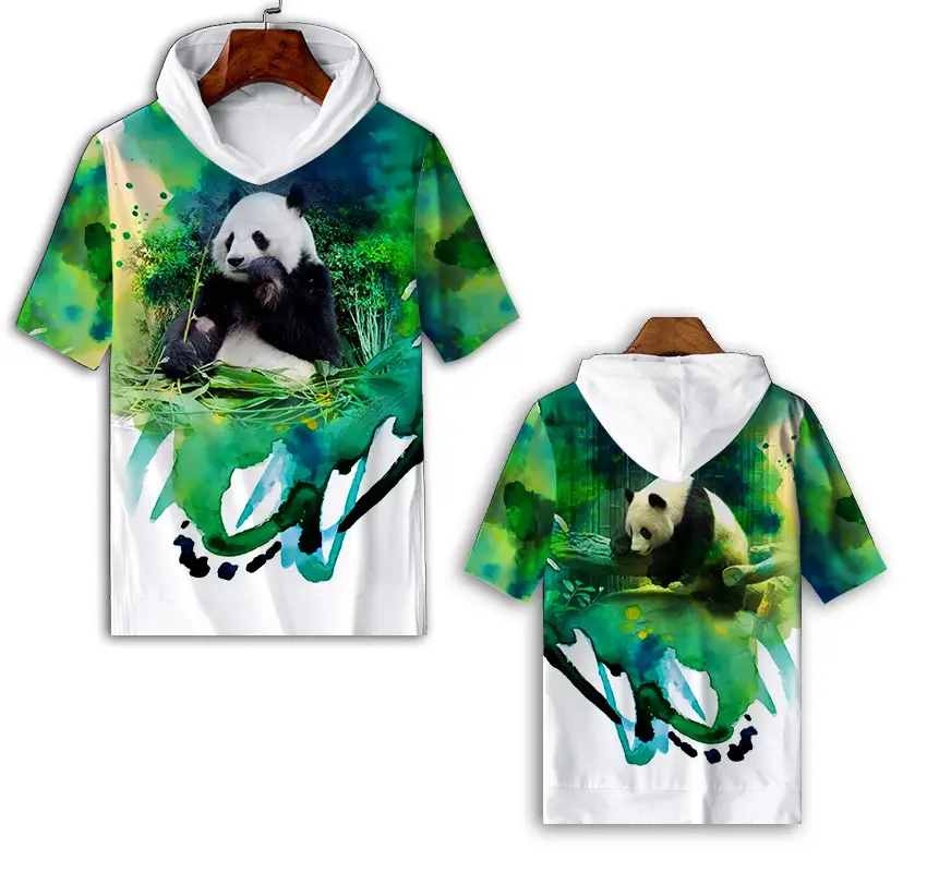 Panda print top