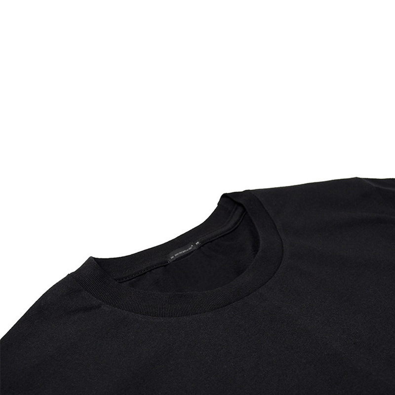 Panda print short-sleeved summer men's t-shirt