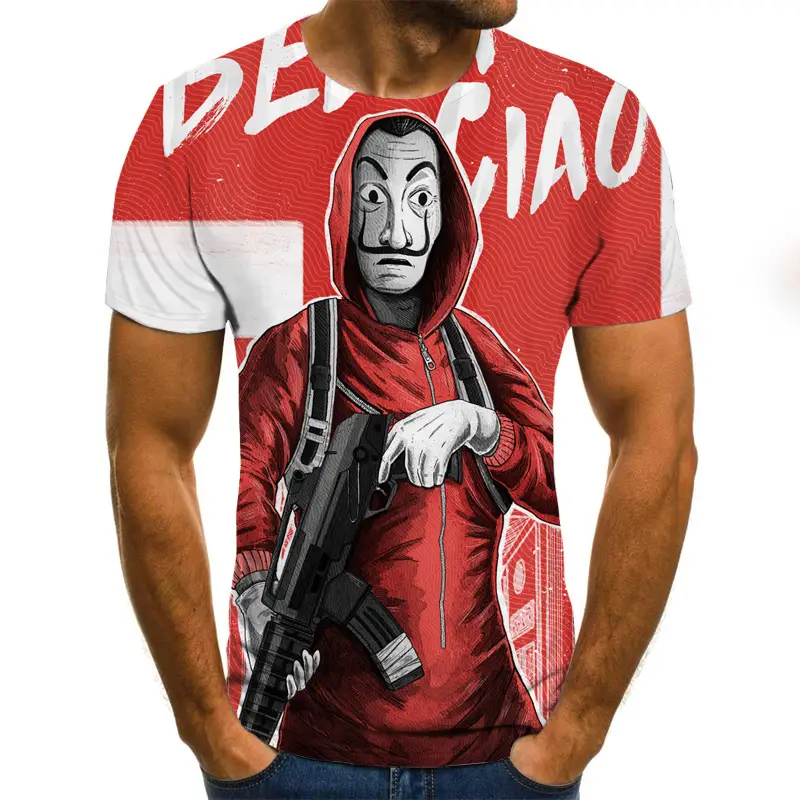 3D printing trendy men's T-shirt