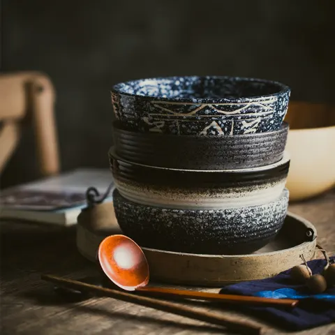 Retro Soup Bowl