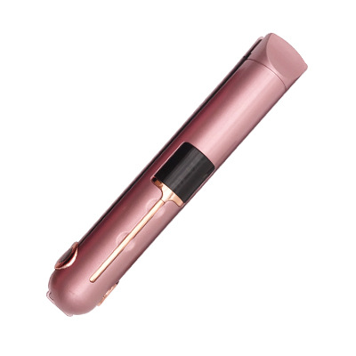 Portable USB straight curling iron Rose Gold - Shop at LoveMi