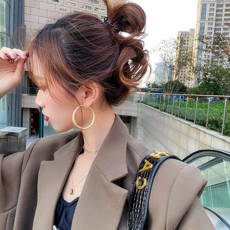 Exaggerated metal Earrings