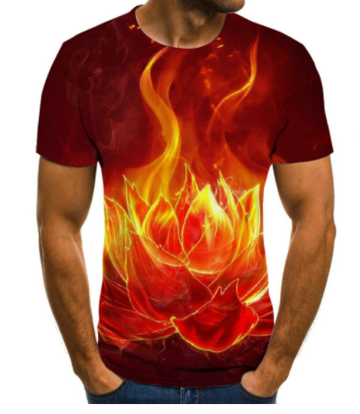 Title 4, 3D printed casual T-shirt