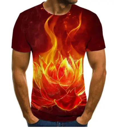 3D printed casual T-shirt