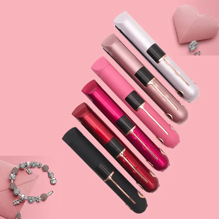 Portable USB Straight Curling Iron