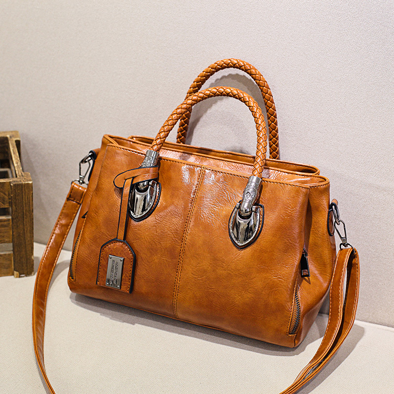 Women's Handbag Vintage Belt Bear Big Tote Female Shoulder Bag Messenger Casual Bag
