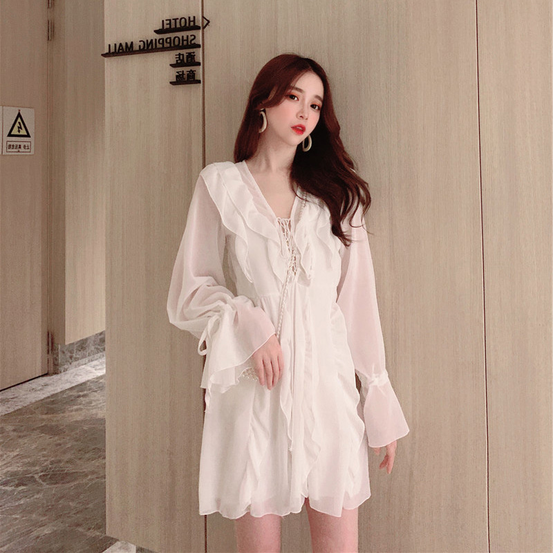 Chiffon Bellflower Dress