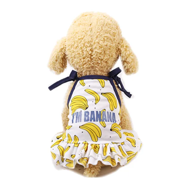 Pet summer skirt vest Banana Girl - Shop at LoveMi