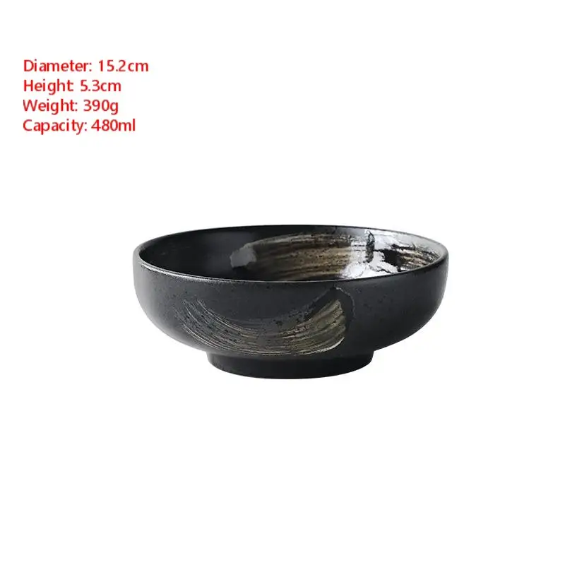 Ceramic Creative Tableware Household Rice Bowl