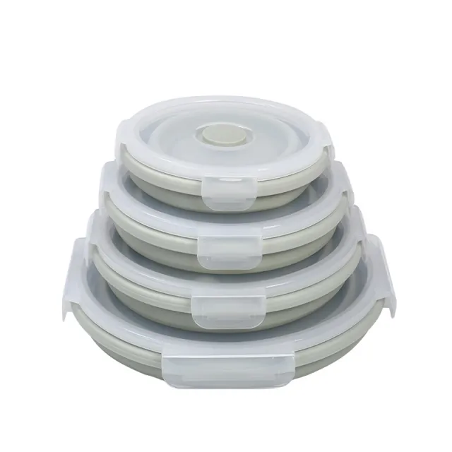 Silicone lunch box Green - Shop at LoveMi