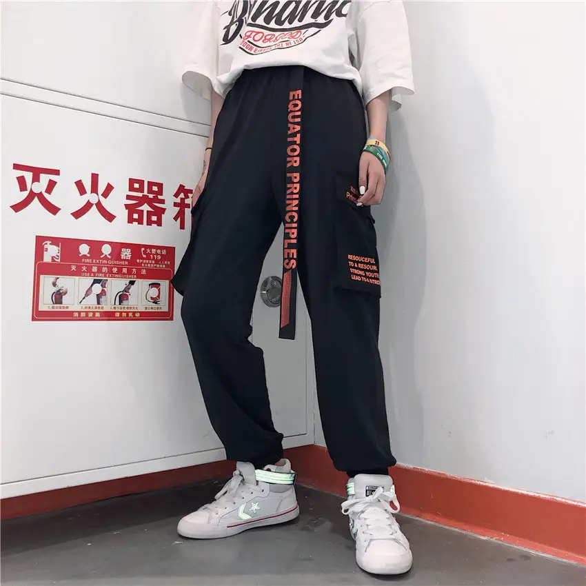 All-match casual high-waist overalls