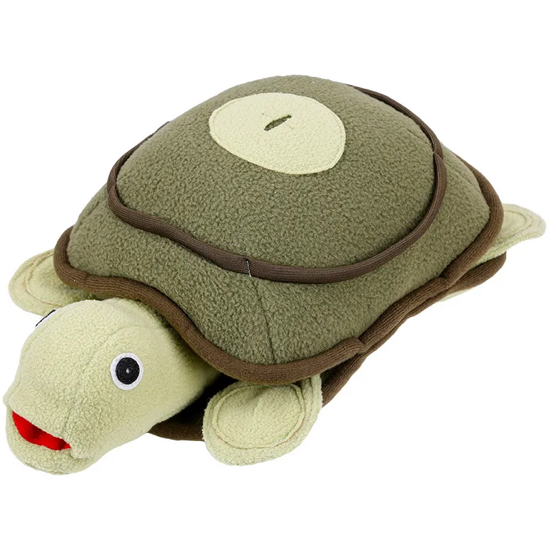 Dog puzzle tortoise plush toy - Green