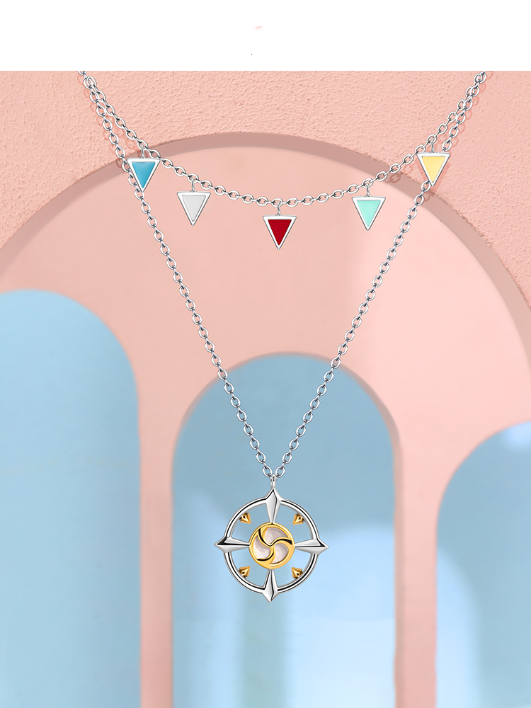 Colorful Tibetan song Necklace