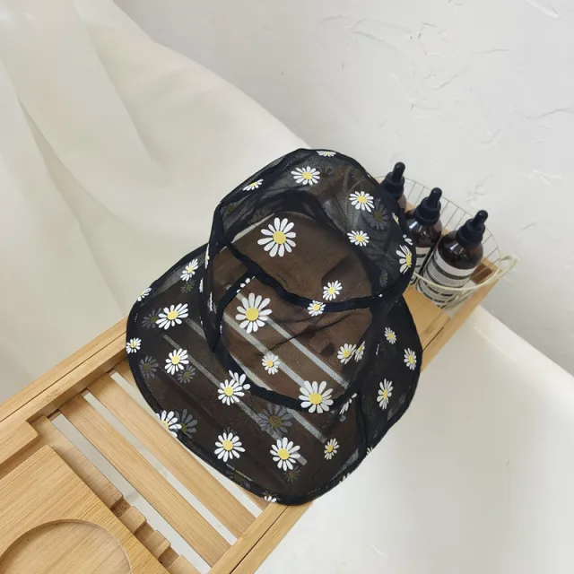 Organza lace fisherman hat Black - Shop at LoveMi