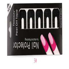 Nail polish anti-spill patch - Black - View 1