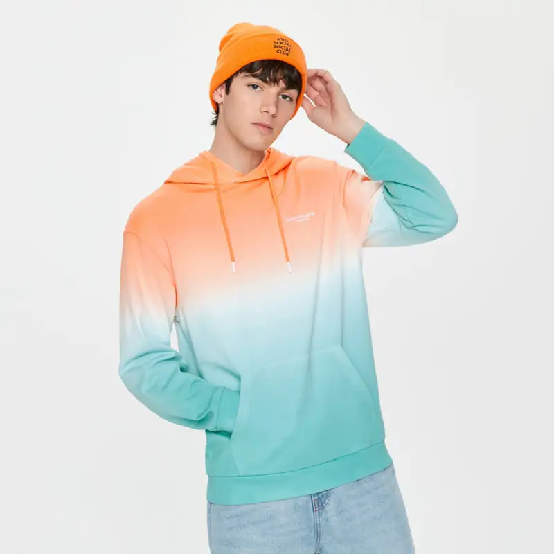 Hooded Zhejiang embroidery sweater