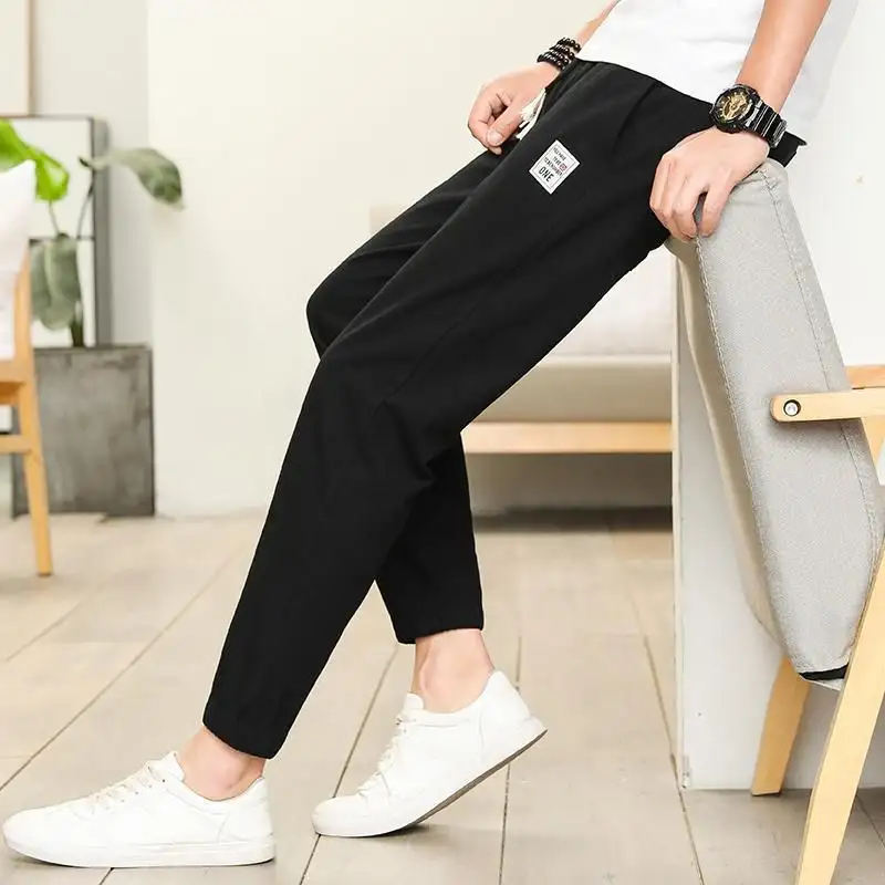 Sweatpants Small Feet Thin Men's Casual Pants