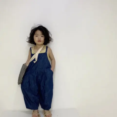 Lightweight Denim Overalls