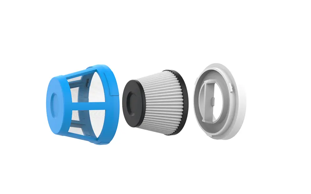 Special filter unit filter for portable car vacuum cleaner