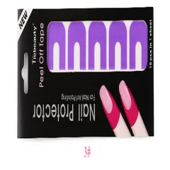 Nail polish anti-spill patch - Purple - View 1