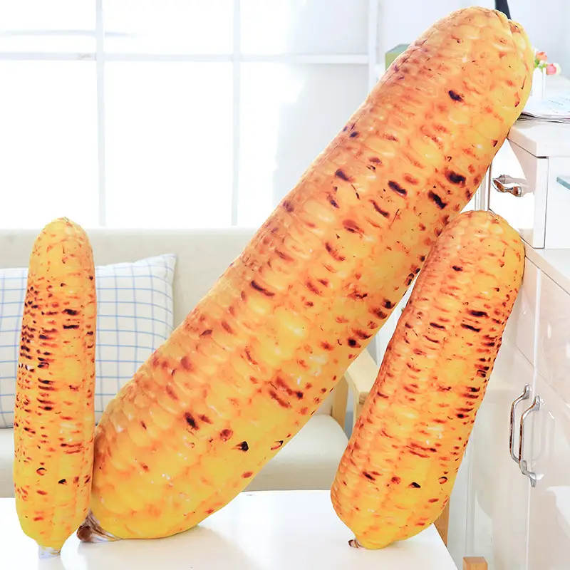 Roasted Corn Plush Pillow Stuffed Toy Cushion