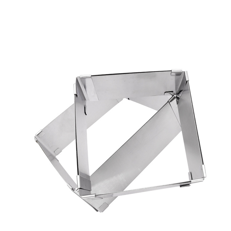 Stainless steel square mousse circle