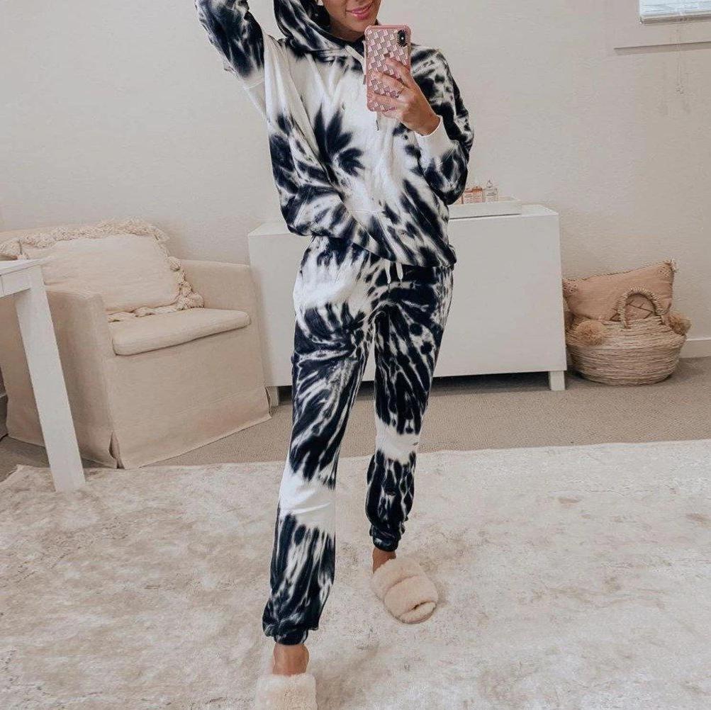 Home service printing two-piece female summer