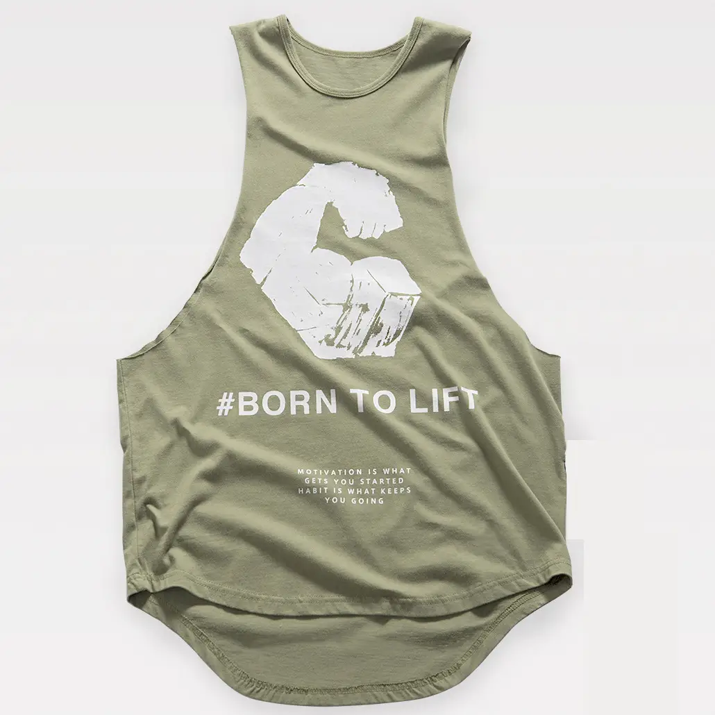Cotton stretch vest