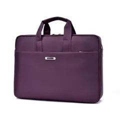 Large capacity briefcase - Red - View 1
