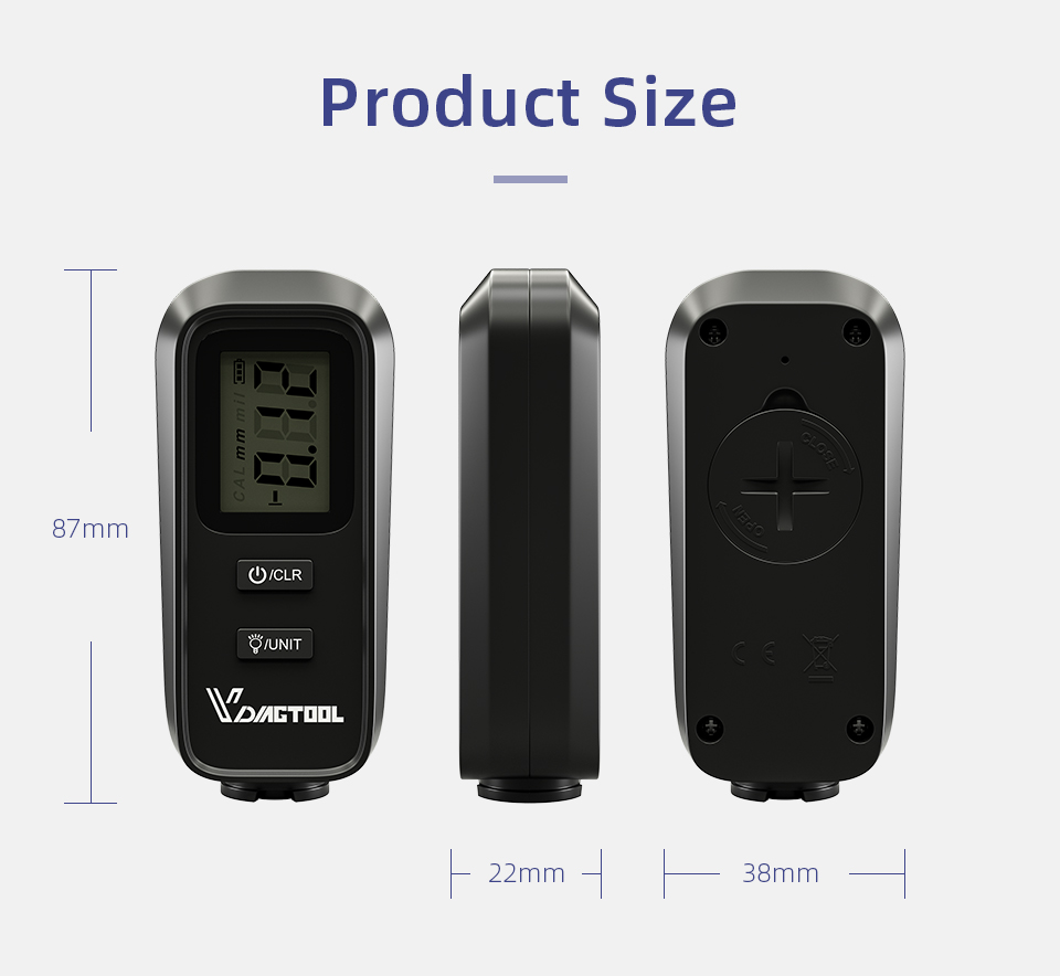 Automotive paint coating thickness gauge - Image 5