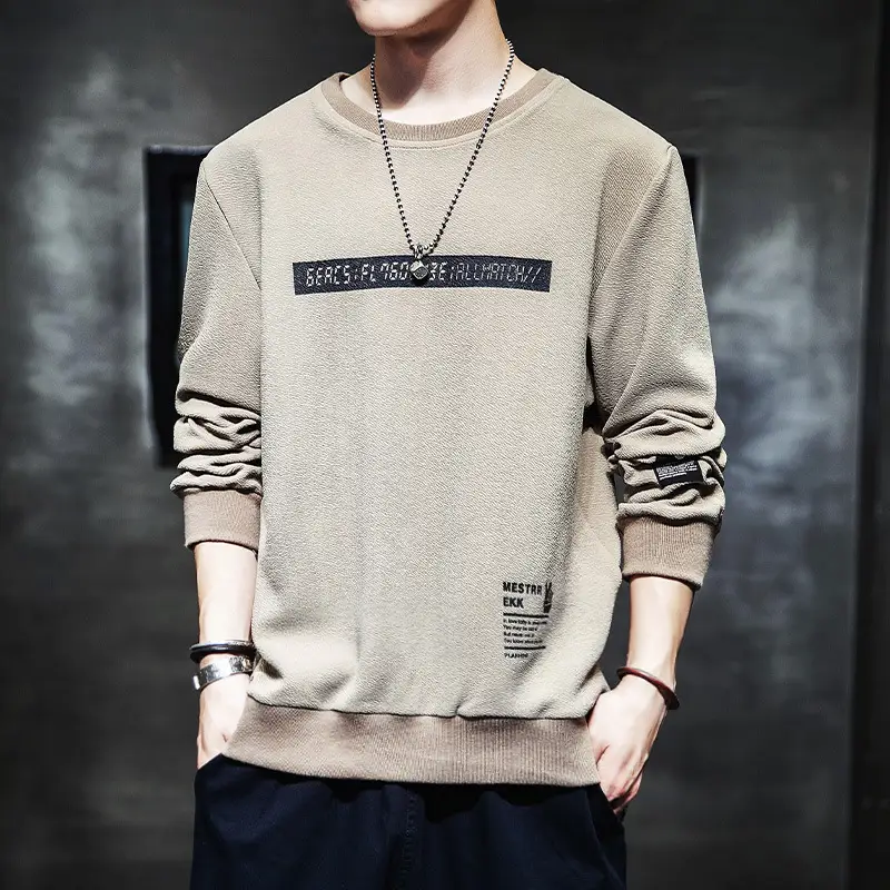 Men's fashion brand sweater men's long sleeve