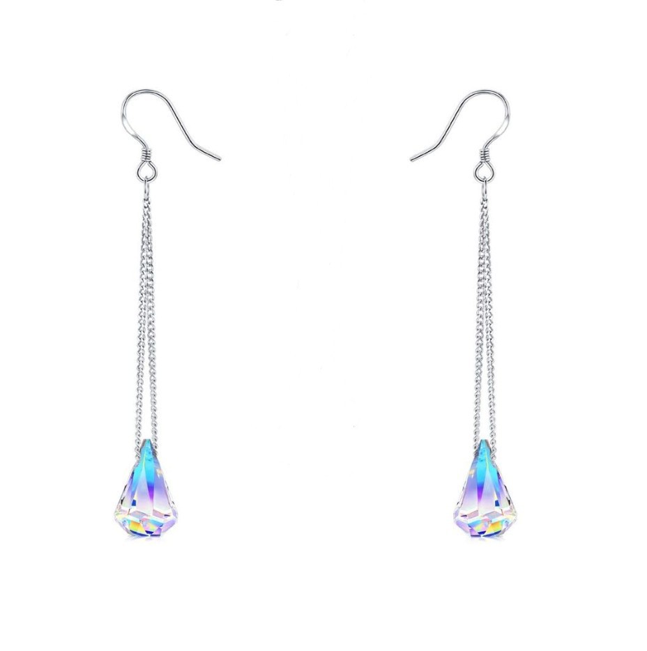 Teardrop Crystal Earrings