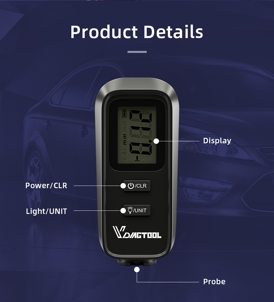 Automotive paint coating thickness gauge - Image 3
