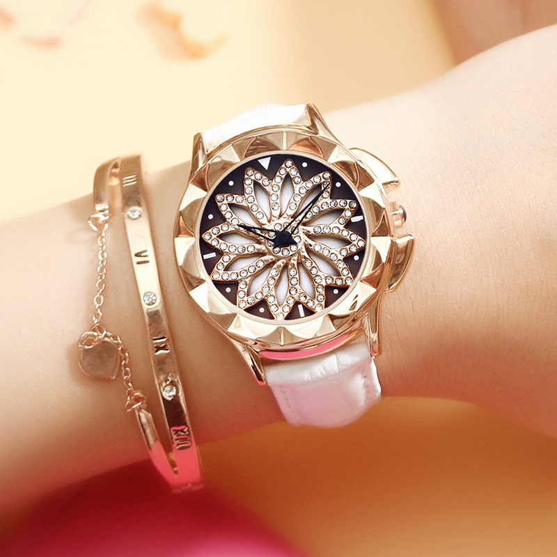 Rhinestone leisure creative watch