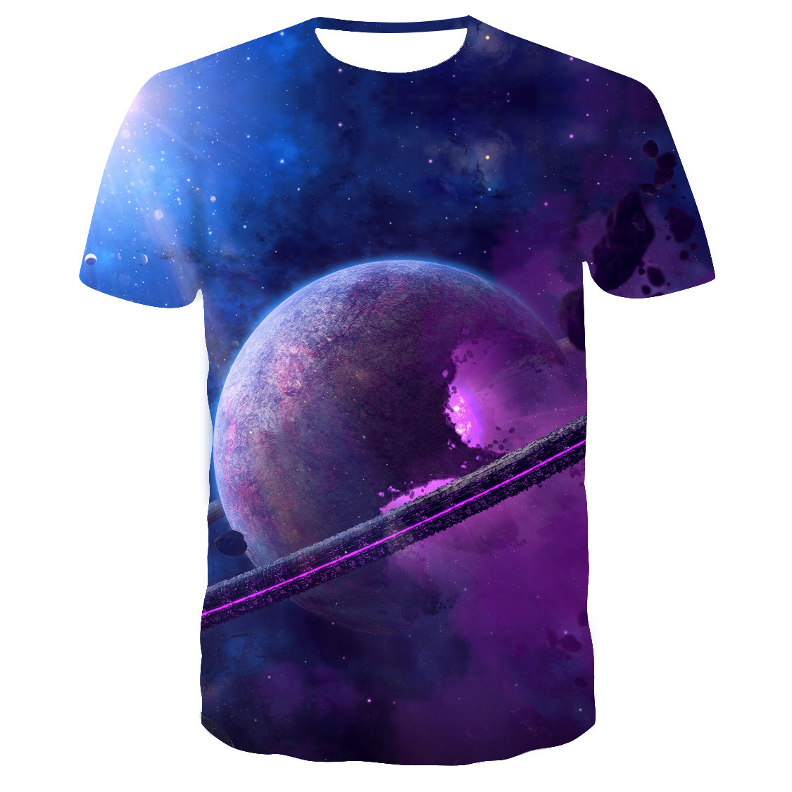 Title 1, Starry sky print T-shirt