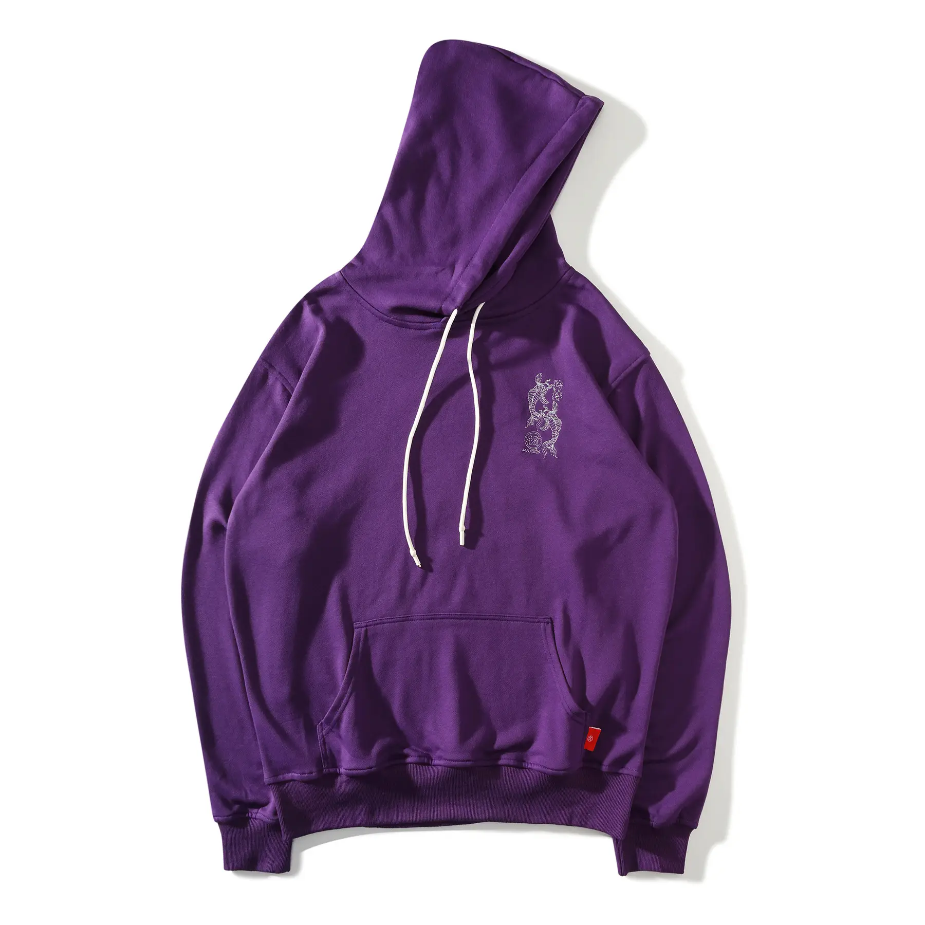 Digital printed sweatshirt with letters on the back