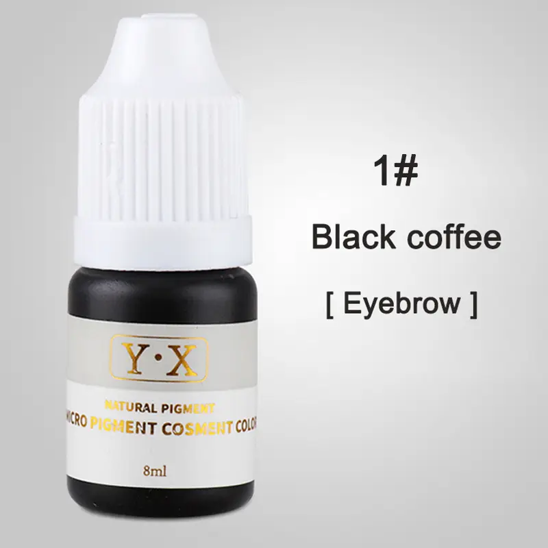 Small bottle of mist eyebrow eyebrow cream