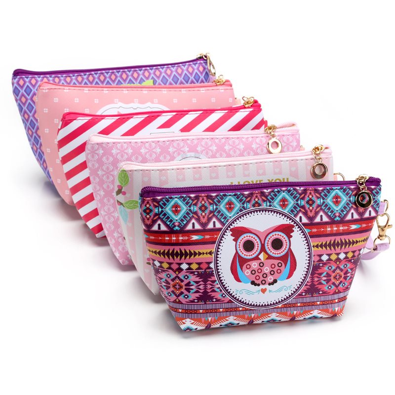 Borsa per trucco a farfalla di volpe