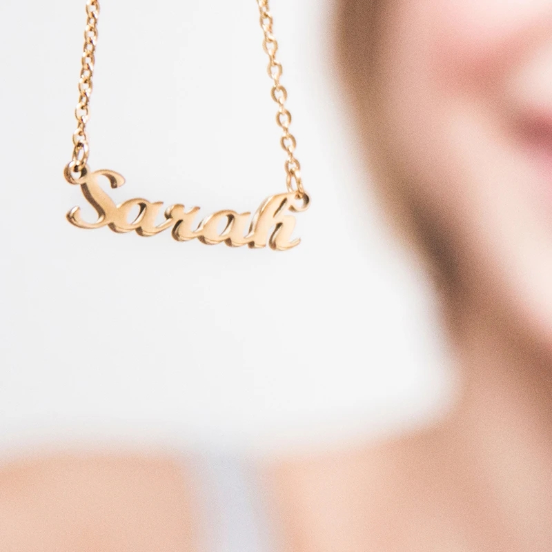 DIY Cusotom Name Necklace