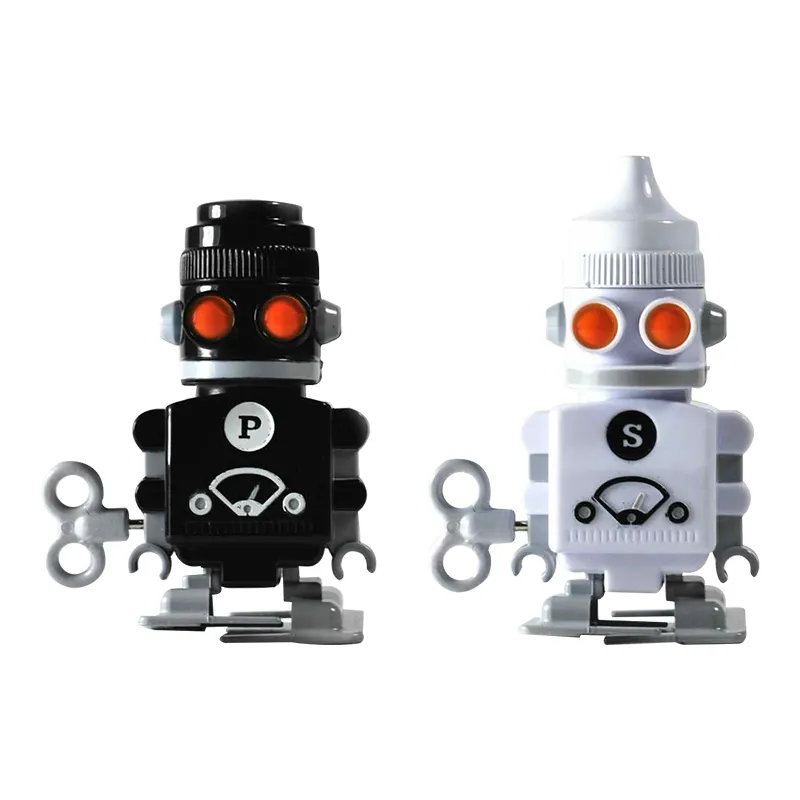 Creative Robot Seasoning Bottle - Black White