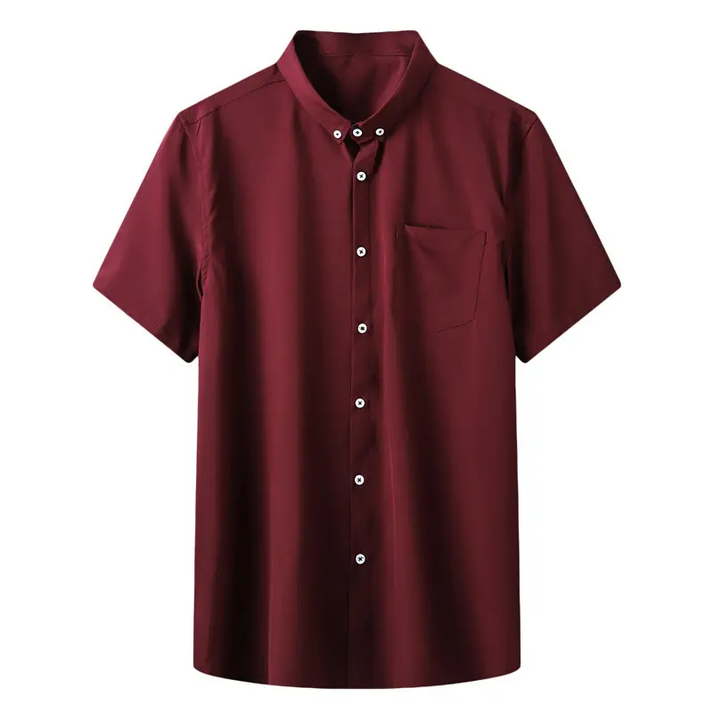 Plus fat size short sleeve shirt