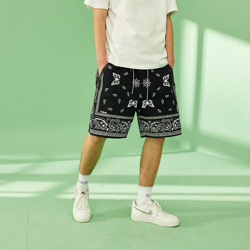 Casual loose cropped pants