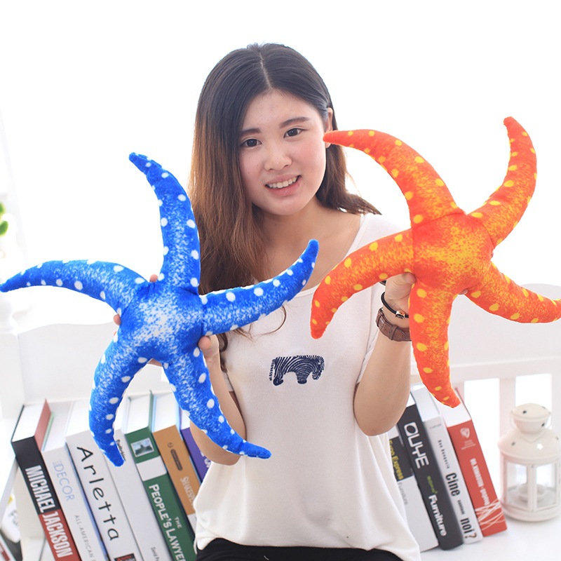 Simulation starfish plush toy