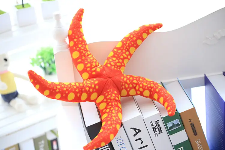 Simulation starfish plush toy