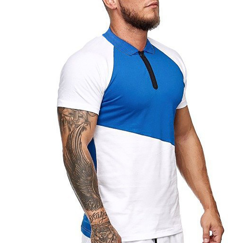 Shang Men's Sports Suit Running Short Sleeve T-shirt Top