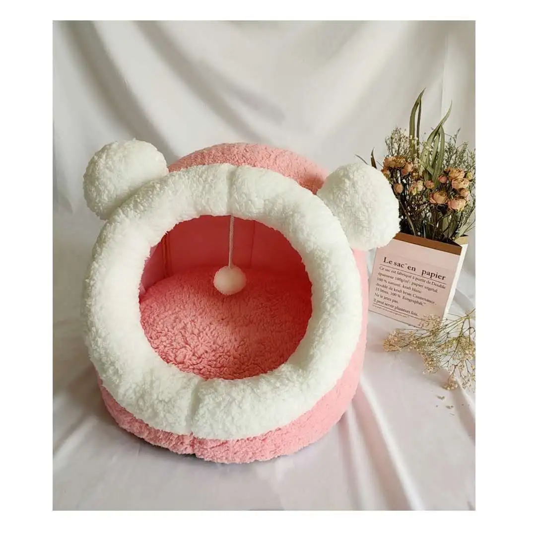 Winter pet cat house