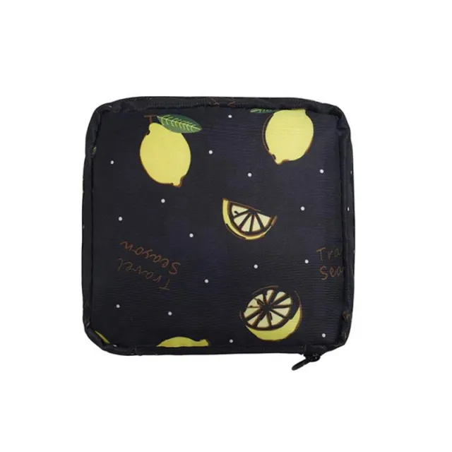Sanitary napkin aunt towel storage bag girl heart portable Lemon - Shop at LoveMi
