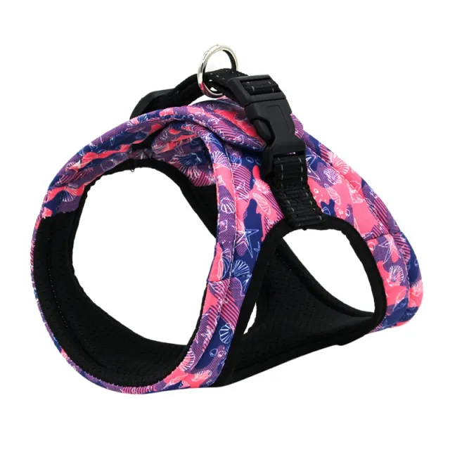 Reflective Printed Chest Strap Set Pink - Shop at LoveMi