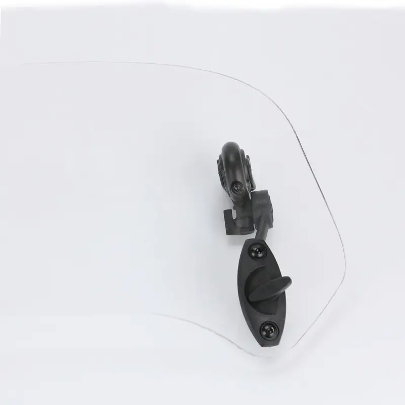 Motorcycle front heightening windshield clip